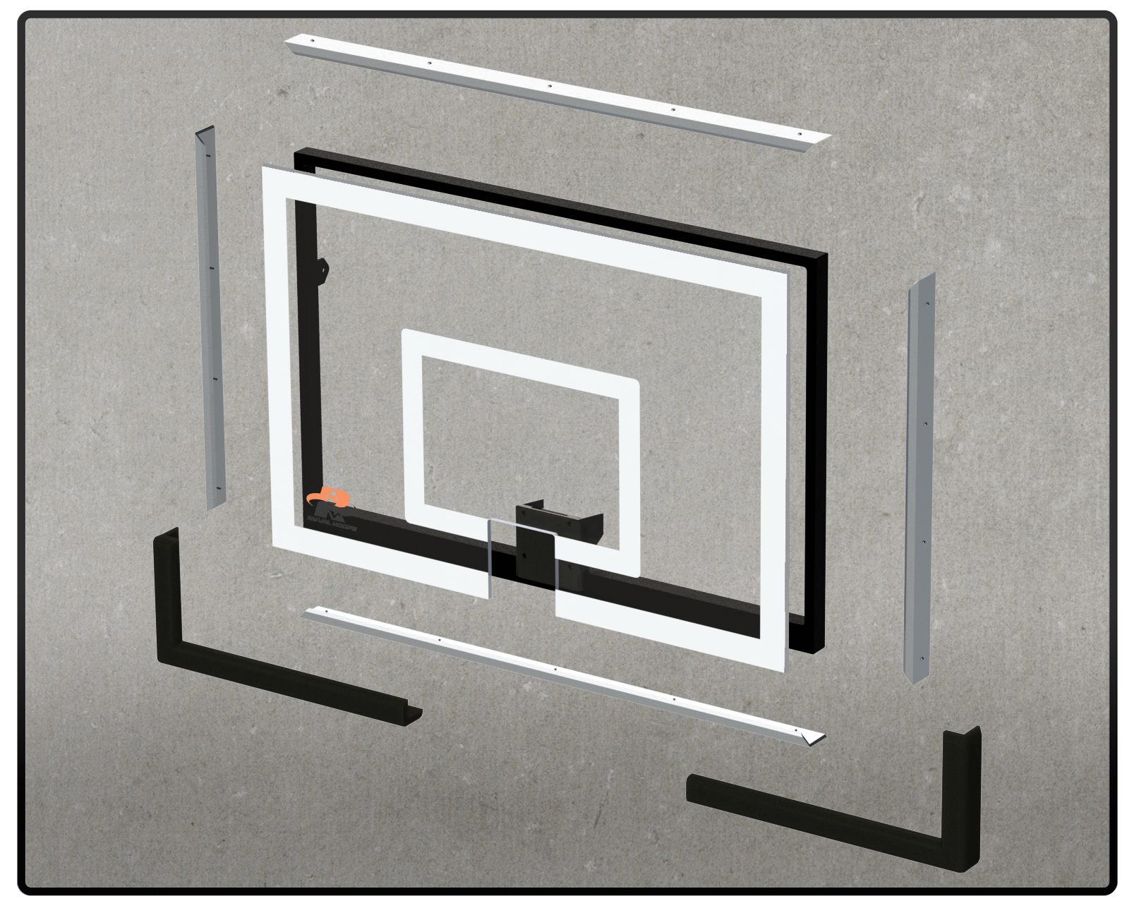Basketball Goal Backboard Details