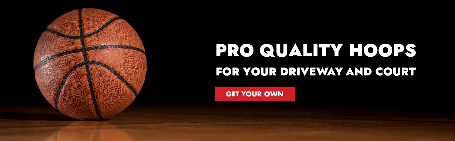 pro quality hoops for your driveway and court
