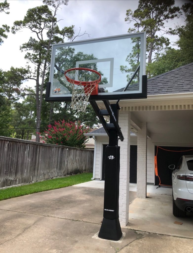 Ryval Hoops Houston Basketball Hoop Install