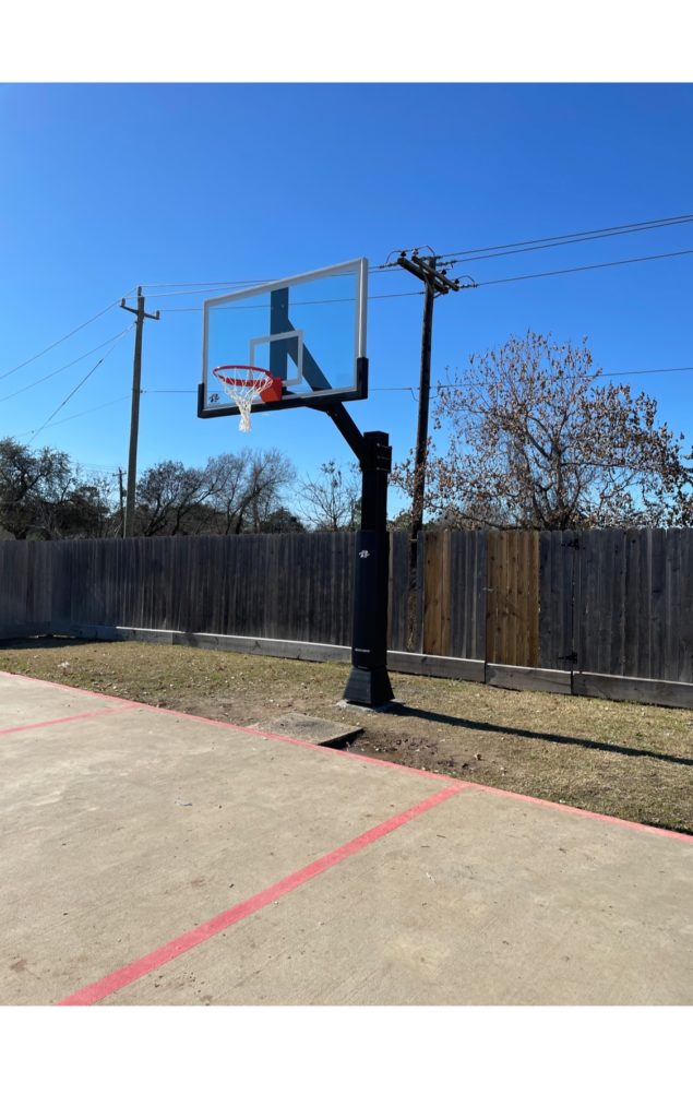 Houston TX Hoops install