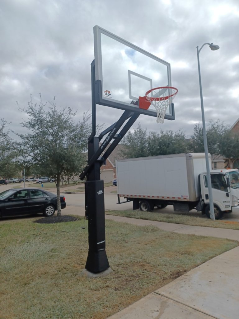 Richmond TX swing set install