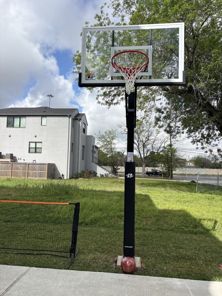 Bellaire TX 1 Ryval Hoops Basketball Hoop Install