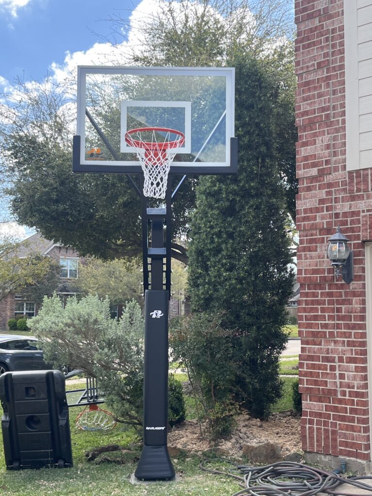 League City TX 1 Ryval Hoops Basketball Hoop Install