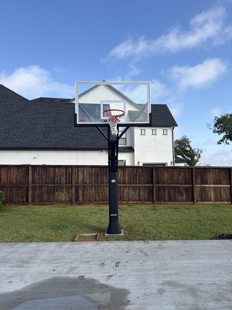 Missouri TX 1 Ryval Hoops Basketball Hoop Install