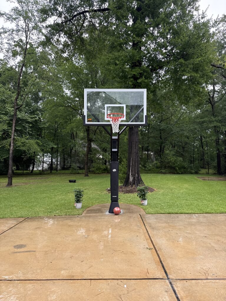 Montgomery TX 1 Ryval Hoops Basketball Hoop Install