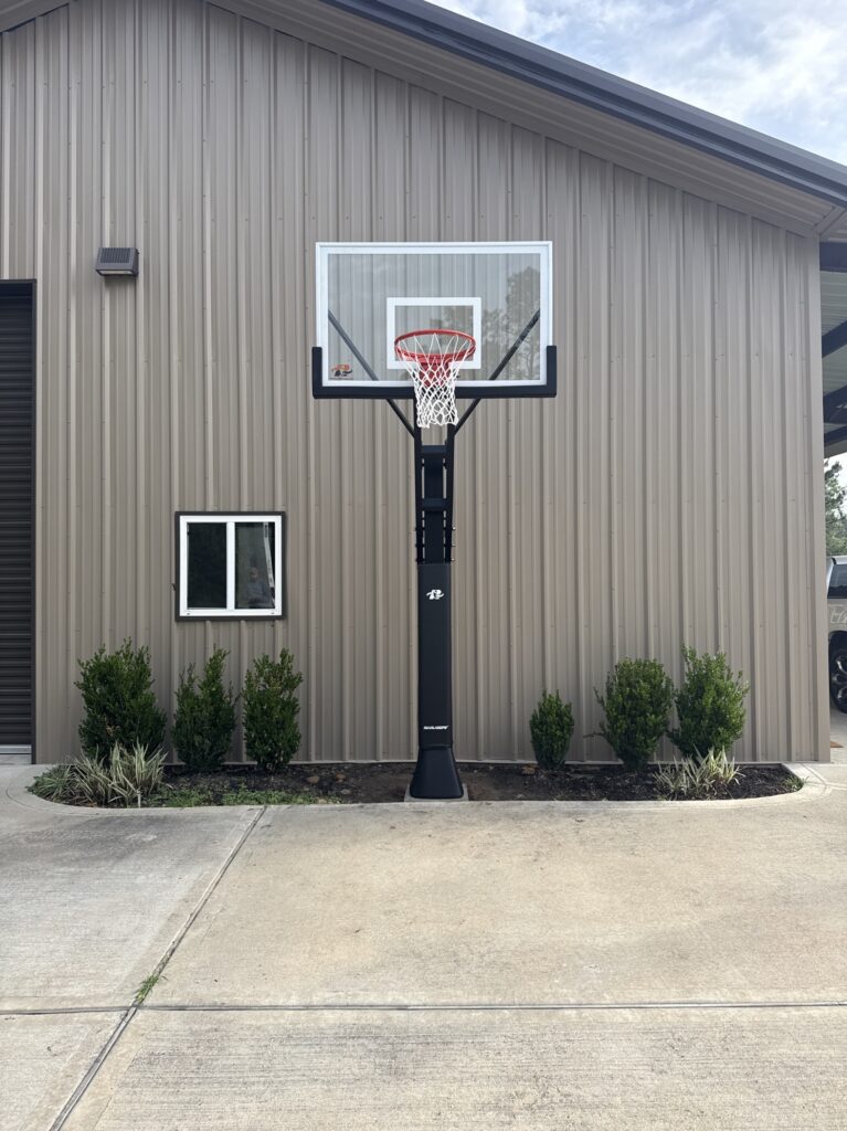 Montgomery TX 1 Ryval Hoops Basketball Hoop Install