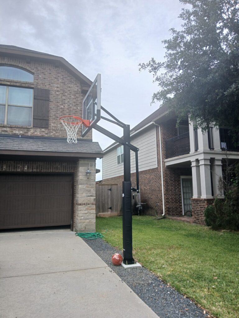 Spring TX 1 Ryval Hoops Basketball Hoop Install
