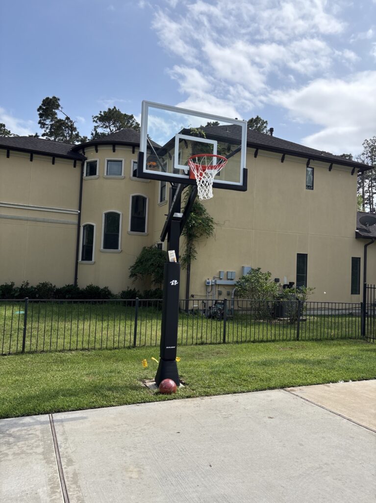 Spring TX 1 Ryval Hoops Basketball Hoop Install