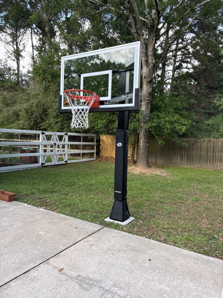 Spring TX 2 Ryval Hoops Basketball Hoop Install