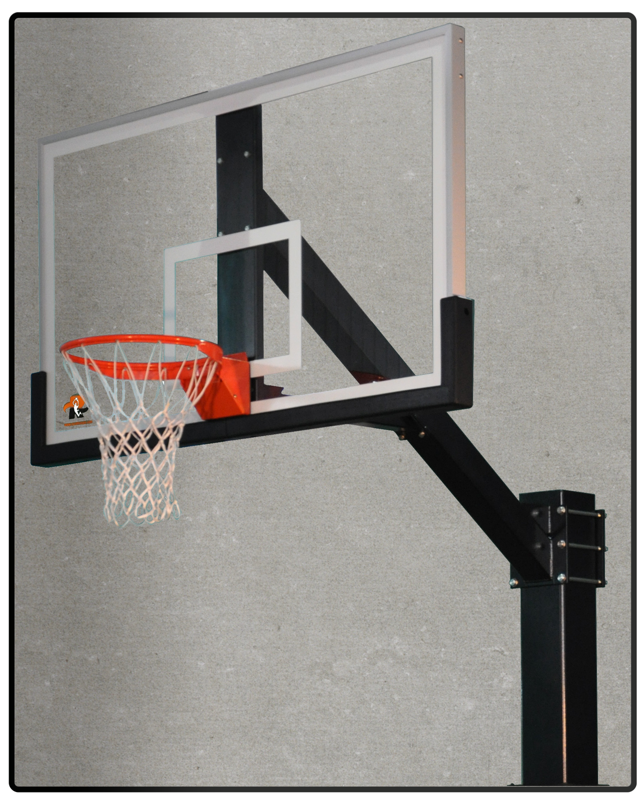 Thick Gauge Steel of basketball system